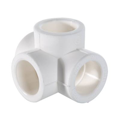 Купить Фитинг полипропиленовый – крестовина двухплоскостная VALTEC по лучшей цене с доставкой - интернет-магазин Прогрессивные решения