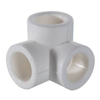 Купить Фитинг полипропиленовый – тройник двухплоскостной VALTEC по лучшей цене с доставкой - интернет-магазин Прогрессивные решения