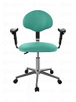 Купить Кресло медицинское для лечебных учреждений с подлокотниками КР12/П (обивка) INMEDIX  по лучшей цене с доставкой - интернет-магазин Прогрессивные решения